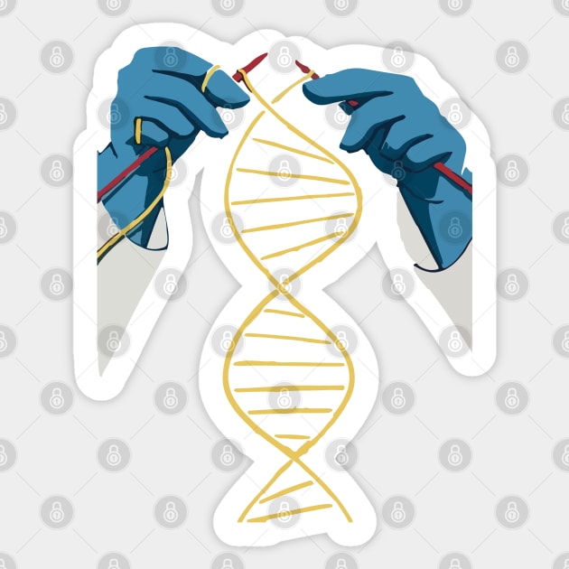 Sewing DNA Sticker by labstud